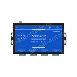 4 Ports RS232/485 Serial to 100M Ethernet Server