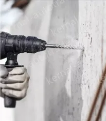 Four-pit 5 series rotary hammer drill bit 10x150x210