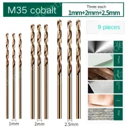 3 pieces of 1mm, 2mm, and 2.5mm