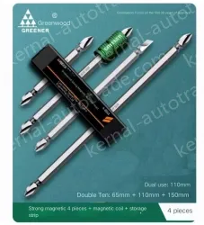 4 pieces of strong magnetism + magnetic ring + storage strip