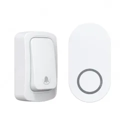 Elegant, simple, battery free, self generating, wireless doorbell, home long-distance, high volume, waterproof remote control, calling device