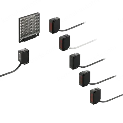 NPN output 20 to 50 mm Adjustable range Compact Photoelectric Sensor