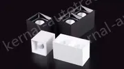 Surface-mounted square cob spotlights 10W