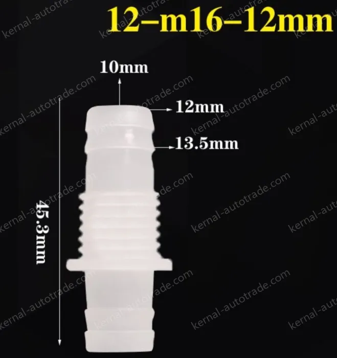 12-M16-12-Feed-through plastic connectors