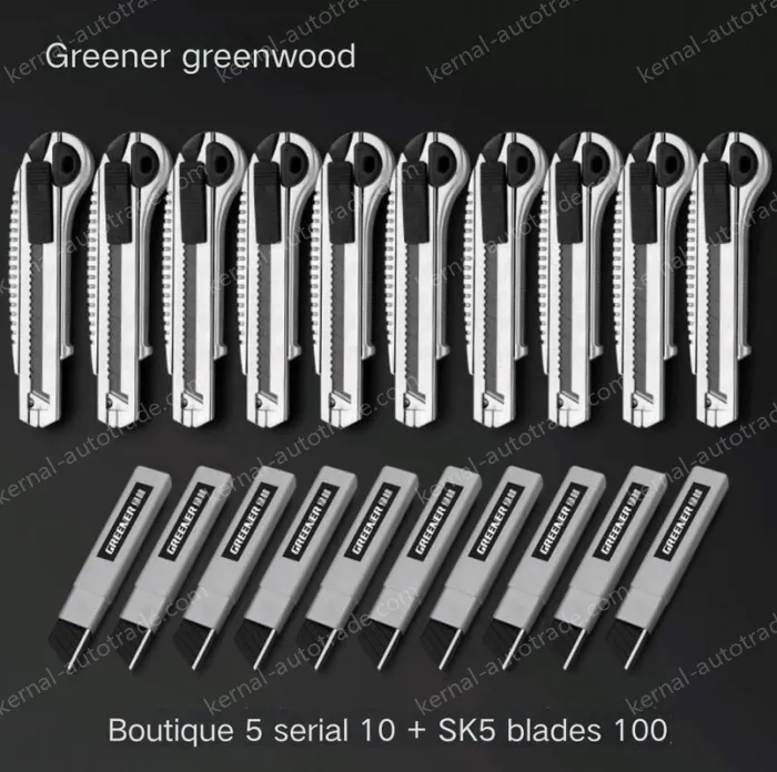 10 high-quality five consecutive shots + 5 alloy blades + 100 SK5 blades