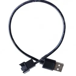 USB computer fan adapter cable 2Pin 5V 50cm