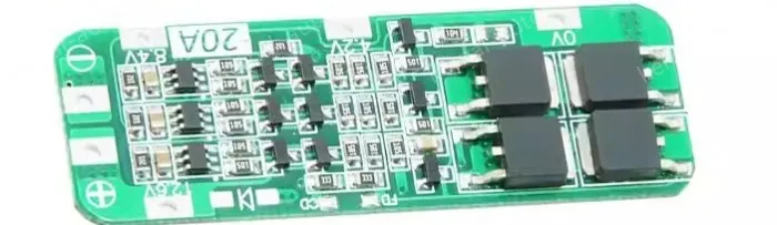 Lithium battery overcharge, overdischarge, overcurrent, short-circuit charging protection board 12V 20A